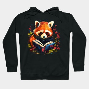 Red Panda Reads Book Hoodie